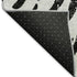 9' X 12' Ivory And Black Zebra Print Washable Area Rug With UV Protection