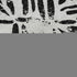 9' X 12' Ivory And Black Zebra Print Washable Area Rug With UV Protection