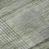8' X 10' Artichoke Green And Gray Striped Washable Area Rug With UV Protection