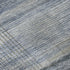 8' X 10' Blue And Gray Striped Washable Area Rug With UV Protection