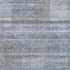 8' X 10' Blue And Gray Striped Washable Area Rug With UV Protection