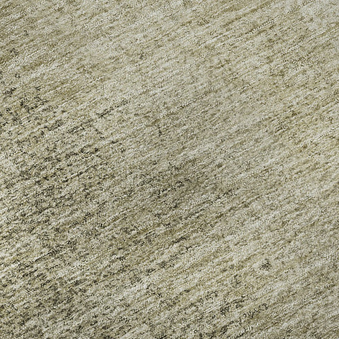 5' X 8' Brown And Beige Ombre Washable Area Rug With UV Protection