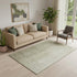5' X 8' Brown And Beige Ombre Washable Area Rug With UV Protection