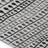 5' X 8' Ivory Brown And Gray Striped Washable Area Rug With UV Protection