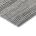 8' X 10' Ivory Brown And Gray Striped Washable Area Rug With UV Protection
