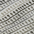 8' X 10' Ivory Brown And Gray Striped Washable Area Rug With UV Protection