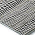 8' X 10' Ivory Brown And Gray Striped Washable Area Rug With UV Protection