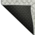 5' X 8' Gray And Silver Abstract Geometric Washable Area Rug With UV Protection