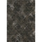 8' X 10' Brown And Ivory Abstract Geometric Washable Area Rug With UV Protection
