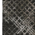 8' X 10' Brown And Ivory Abstract Geometric Washable Area Rug With UV Protection