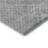 5' X 8' Gray And Silver Abstract Geometric Washable Area Rug With UV Protection