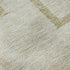 5' X 8' Beige And Taupe Geometric Washable Area Rug With UV Protection