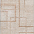 5' X 8' Coral And Rust Geometric Washable Area Rug With UV Protection