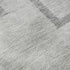 8' X 10' Gray And Silver Geometric Washable Area Rug With UV Protection