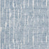 5' X 8' Blue And Ivory Vermicular Washable Area Rug With UV Protection