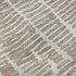 9' X 12' Brown And Ivory Vermicular Washable Area Rug With UV Protection
