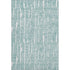 8' X 10' Teal And Ivory Vermicular Washable Area Rug With UV Protection