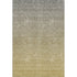 5' X 8' Gold And Beige Ombre Washable Area Rug With UV Protection