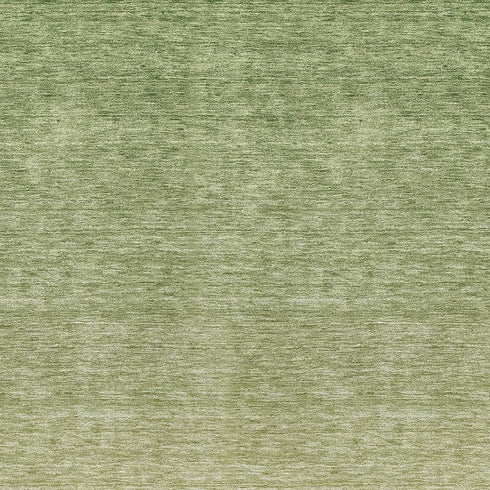 8' X 10' Green And Gray Ombre Washable Area Rug With UV Protection