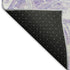 9' X 12' Lavender And Ivory Paisley Washable Area Rug With UV Protection