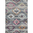 5' X 8' Gray Gold And Blush Southwestern Washable Area Rug With UV Protection