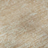 8' Coral And Ivory Abstract Washable Round Rug With UV Protection