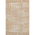 8' X 10' Coral And Ivory Abstract Washable Area Rug With UV Protection