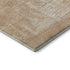 8' X 10' Coral And Ivory Abstract Washable Area Rug With UV Protection