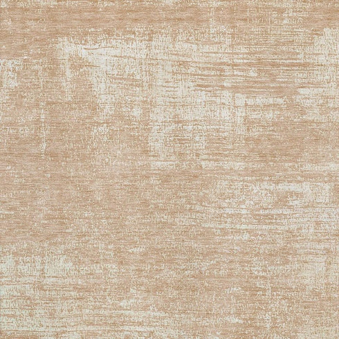 8' X 10' Coral And Ivory Abstract Washable Area Rug With UV Protection