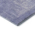 5' X 8' Lavender And Ivory Abstract Washable Area Rug With UV Protection