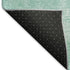 8' X 10' Turquoise And Ivory Abstract Washable Area Rug With UV Protection