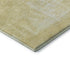 8' X 10' Wheat And Ivory Abstract Washable Area Rug With UV Protection