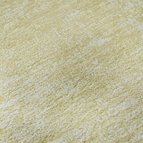 8' X 10' Wheat And Ivory Abstract Washable Area Rug With UV Protection
