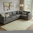 8' X 10' Wheat And Ivory Abstract Washable Area Rug With UV Protection
