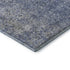 5' X 8' Blue And Gray Abstract Washable Area Rug With UV Protection