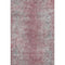 5' X 8' Merlot And Gray Abstract Washable Area Rug With UV Protection