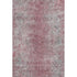 5' X 8' Merlot And Gray Abstract Washable Area Rug With UV Protection