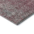 5' X 8' Merlot And Gray Abstract Washable Area Rug With UV Protection