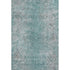 9' X 12' Teal And Gray Abstract Washable Area Rug With UV Protection