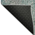 9' X 12' Teal And Gray Abstract Washable Area Rug With UV Protection