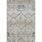 8' X 10' Beige And Gray Floral Washable Area Rug With UV Protection