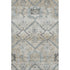 8' X 10' Beige And Gray Floral Washable Area Rug With UV Protection