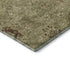5' X 8' Brown And Beige Floral Washable Area Rug With UV Protection