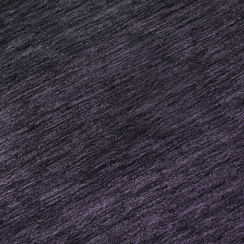 5' X 8' Eggplant And Charcoal Ombre Washable Area Rug With UV Protection