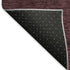 5' X 8' Merlot And Charcoal Ombre Washable Area Rug With UV Protection