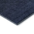 8' Navy Blue And Charcoal Ombre Washable Round Rug With UV Protection