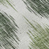 5' X 8' Fern Green And Ivory Ikat Washable Area Rug With UV Protection