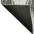 5' X 8' Taupe And Ivory Ikat Washable Area Rug With UV Protection