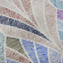 5' X 8' Blue Brown And Blush Geometric Washable Area Rug With UV Protection
