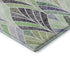 8' X 10' Green Purple And Ivory Geometric Washable Area Rug With UV Protection